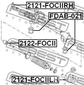Тяга рулевая