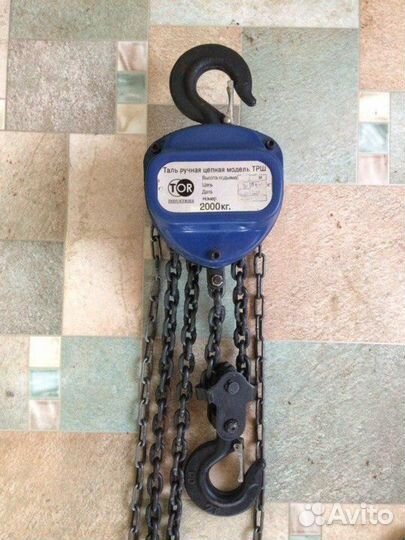 Таль ручная шестеренная 0,5тх6М
