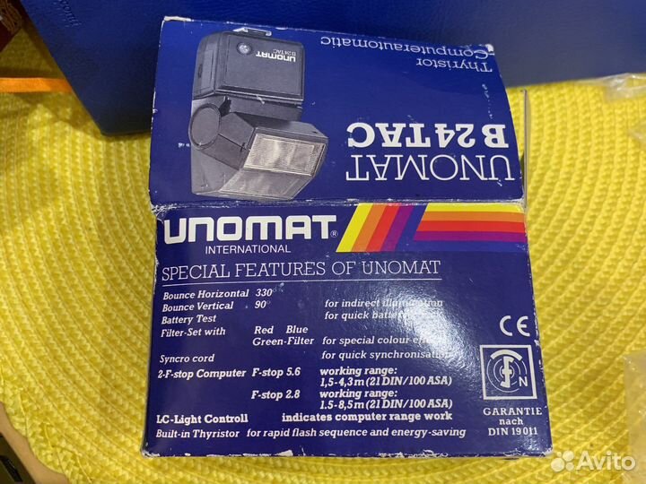 Фотовспышка unomat B 24 TAC
