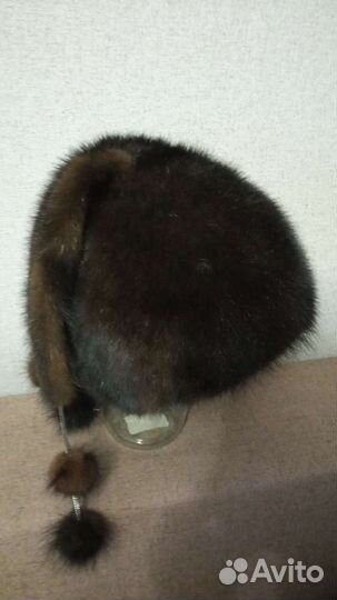 Шапка норковая женская