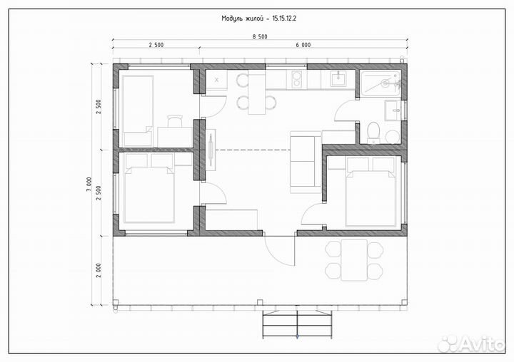 Модульные дома для семьи/Строим быстро и надёжно