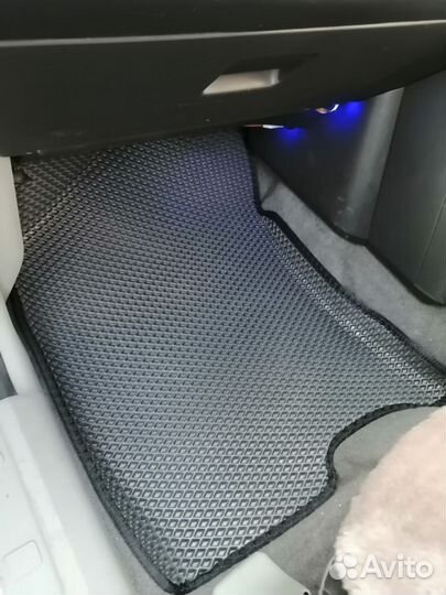 Коврики EVA 3Д на Xtrail Т30 черный+черный