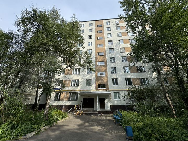 2-к. квартира, 45 м², 4/9 эт.