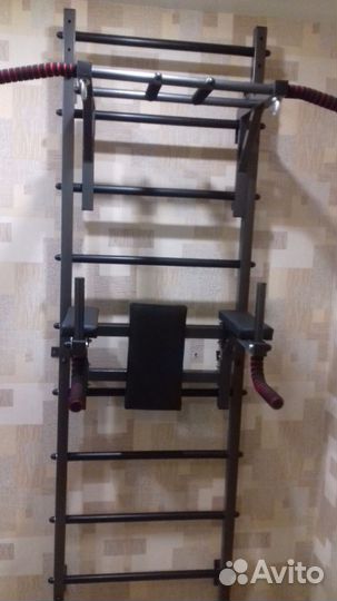 Шведская стенка и турник 3 хвата