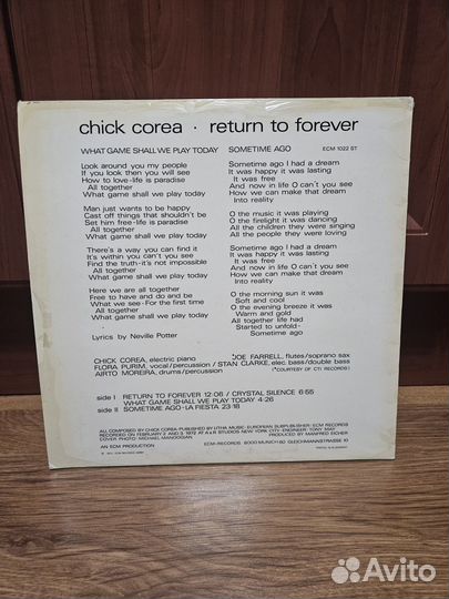 Chick Corea – Return To Forever