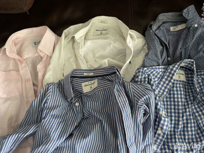 Рубашки для мальчика 8-10 лет Abercrombie оригинал