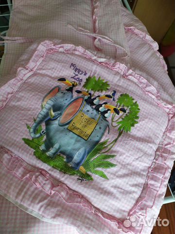 Бортики в детскую кроватку