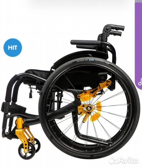 Инвалидная коляска Ortonica активного типа новая