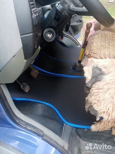 Автоковрик EVA в Хëндай Элантра 3D с бортами