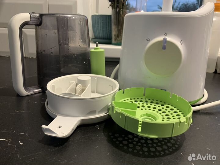 Пароварка блендер philips avent 2 в 1