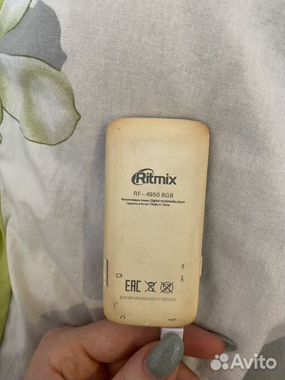Mp3 плеер Ritmix б/у