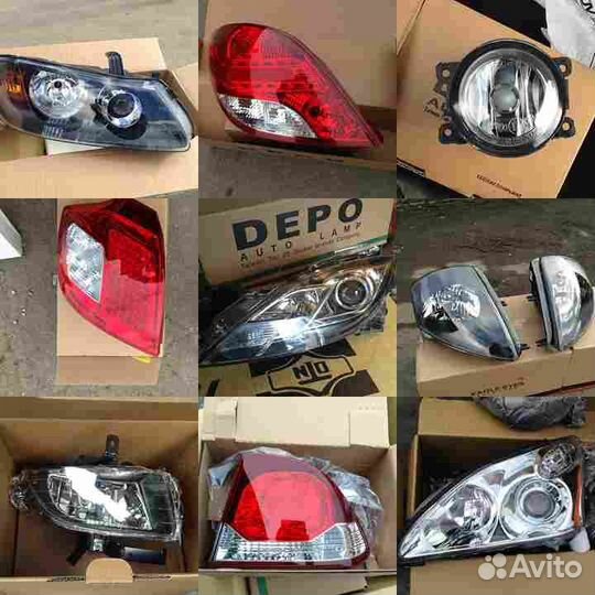 Фонарь задний toyota auris ZE18 12- 5D