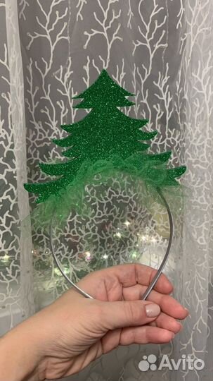 Ободок ёлочки