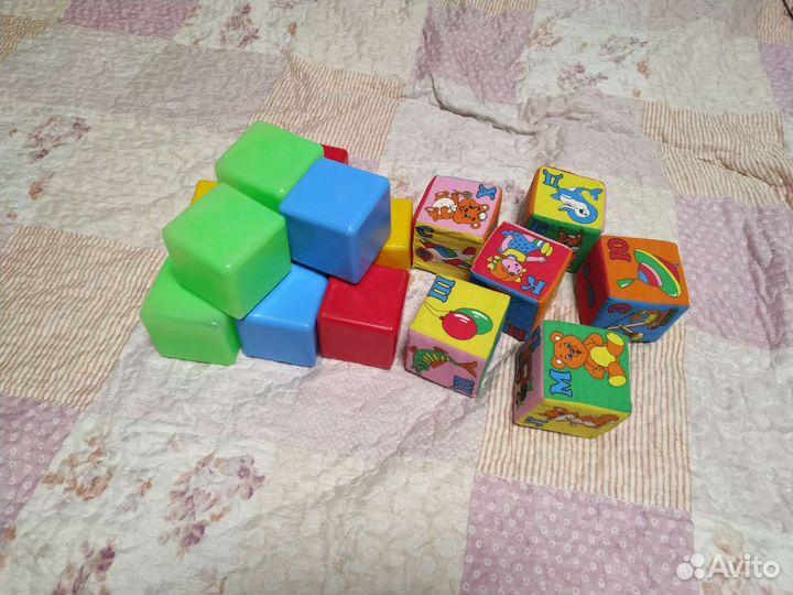 Кубики пакетом