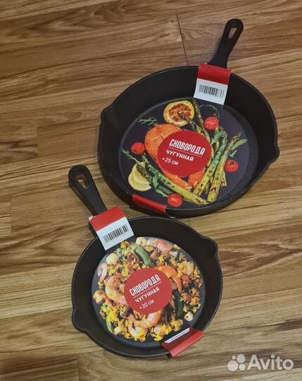 Чугунные сковороды
