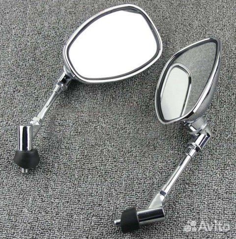 Зеркала для Yamaha V-MAX 1700 хром, HSJ-19