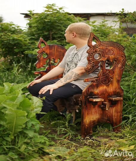 Скамья шведская (уличная мебель)