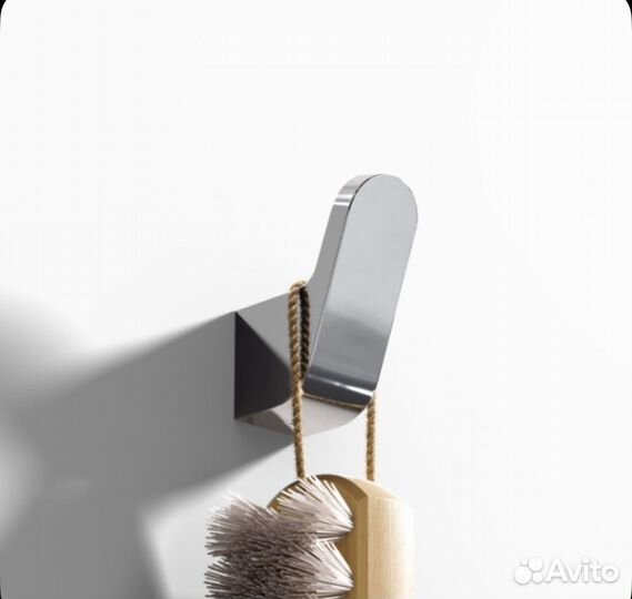 Крючок для ванной, полотенец и одежды, хром