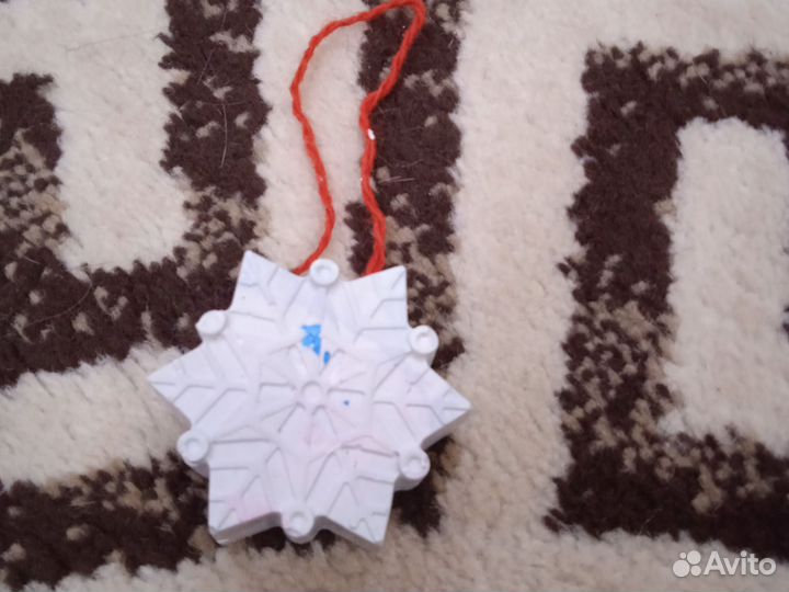 Фигурка из гипса очень красивая раскраска