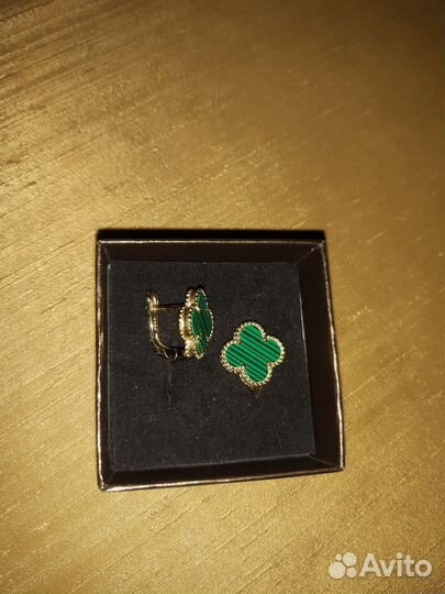 Серьги Van cleef