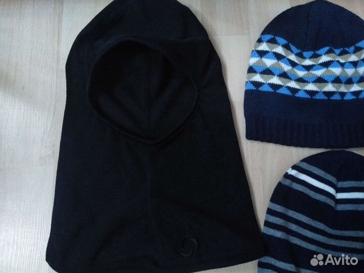 Шапки на все сезоны р. 52, 54,56,шарфы, ман