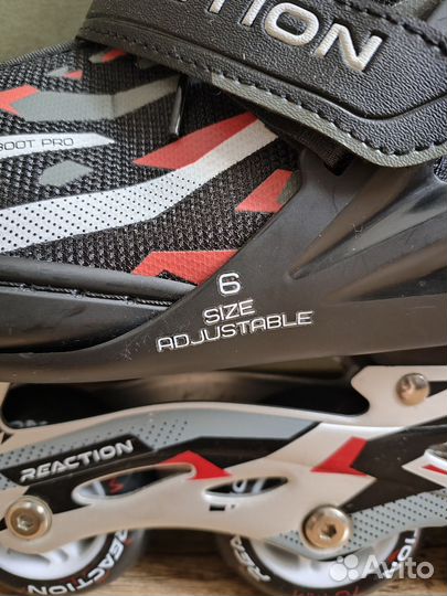 Роликовые коньки раздвижные Reaction
