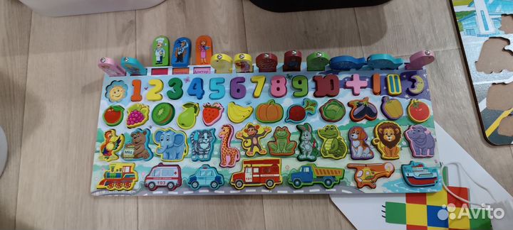 Деревяный сортер вкладыш