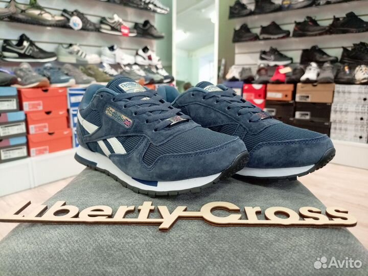 Кроссовки натуральная замша Reebok Classic 41-46