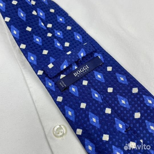 Галстук boggi milano silk
