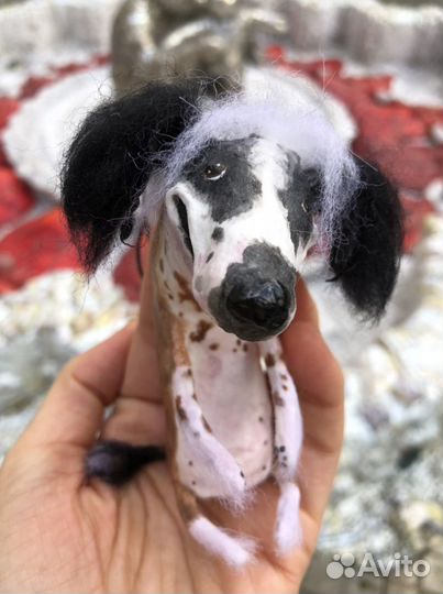 Елочные игрушки из ваты