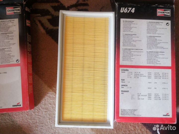 Воздушный фильтр Peugeot 406