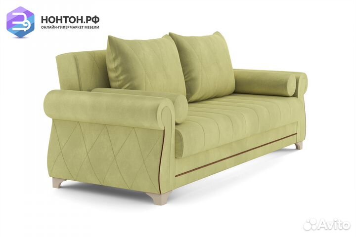 Диван книжка Порто М светло-зеленый