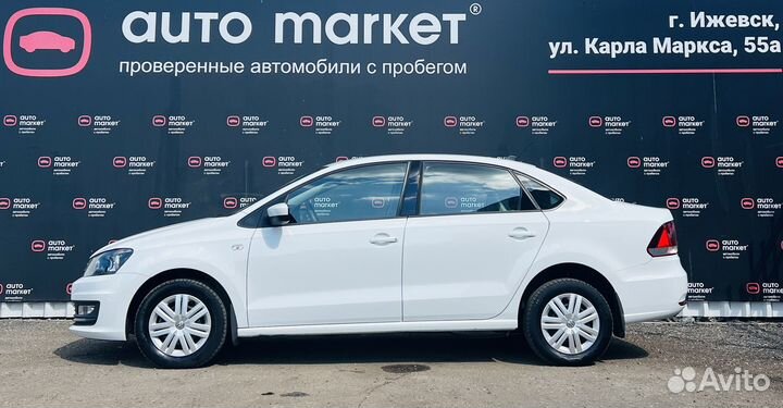 Volkswagen Polo 1.6 МТ, 2017, 72 232 км
