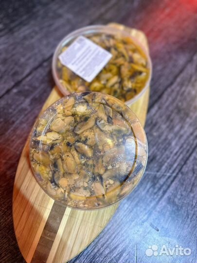 Мидии подкопченные в масле