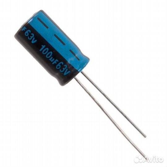 Конденсатор электролитический 100x63 (8x14) TK Jam