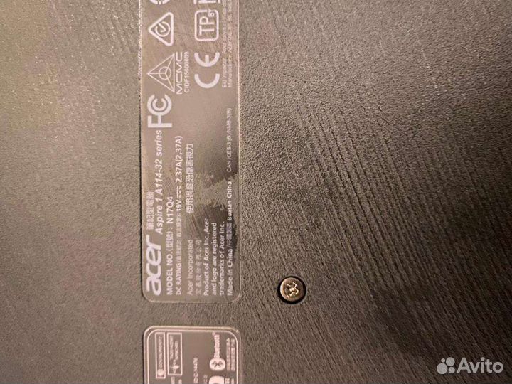 Ноутбук acer aspire 4/64 1 А114-32-С5QD
