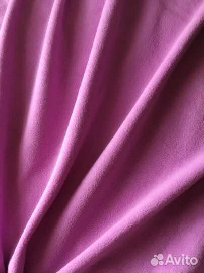 Ткань для шитья флис розовый 4 метра