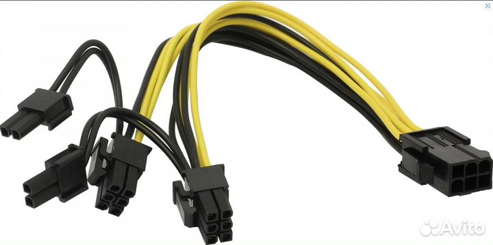 Переходник с 6 pin на 2x8pin