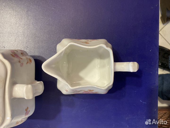 Сливочник и сахарница comte harrach