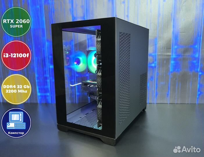 Игровой пк i3-RTX2060SUP-32DDR4-OMN4031695782-H610