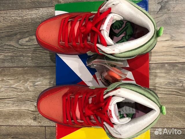 Nike SB Dunk High Pro «Strawberry» 10 US