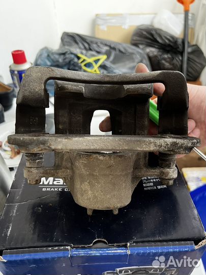 Тормозной суппорт на Hyunday Solaris