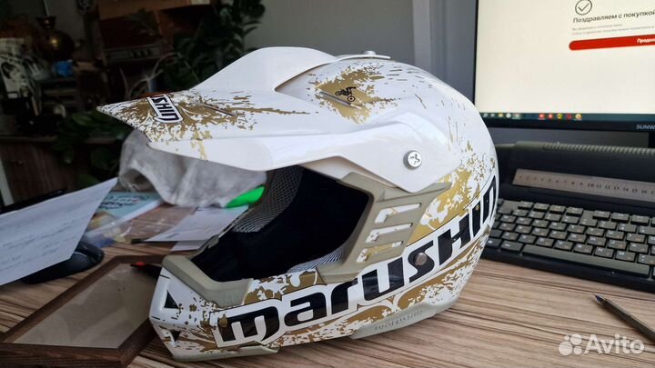 Детский кроссовый шлем