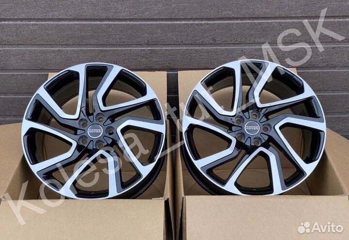 Диски r22 Range Rover Sport Vogue Black Machined