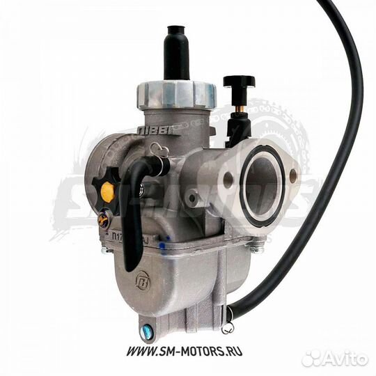 Карбюратор nibbi PE17 FL (коллектор под шпильки)