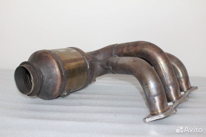 Коллектор с катализатором правый Porsche 911 GT3