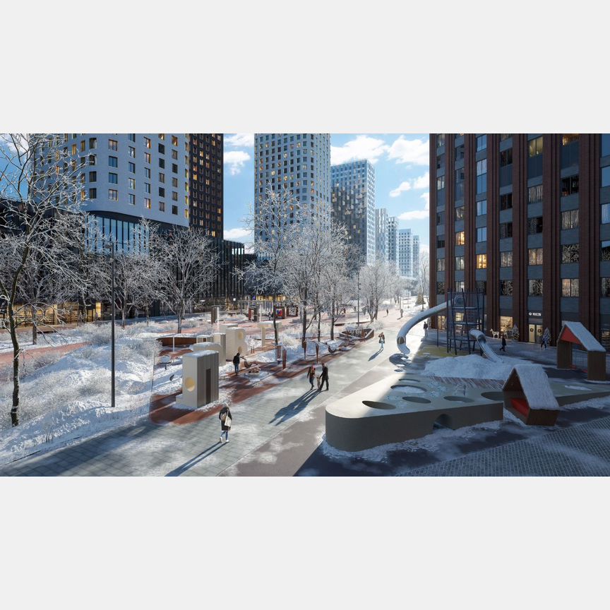 2-к. квартира, 74,5 м², 24/43 эт.