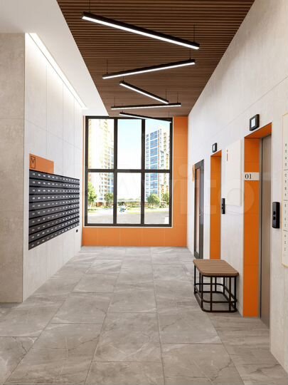 2-к. квартира, 66 м², 3/25 эт.