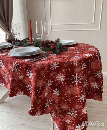 Новогодние скатерти и дорожки