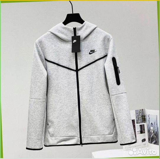 Зип худи Nike Tech Fleece (Арт товара: 19291)